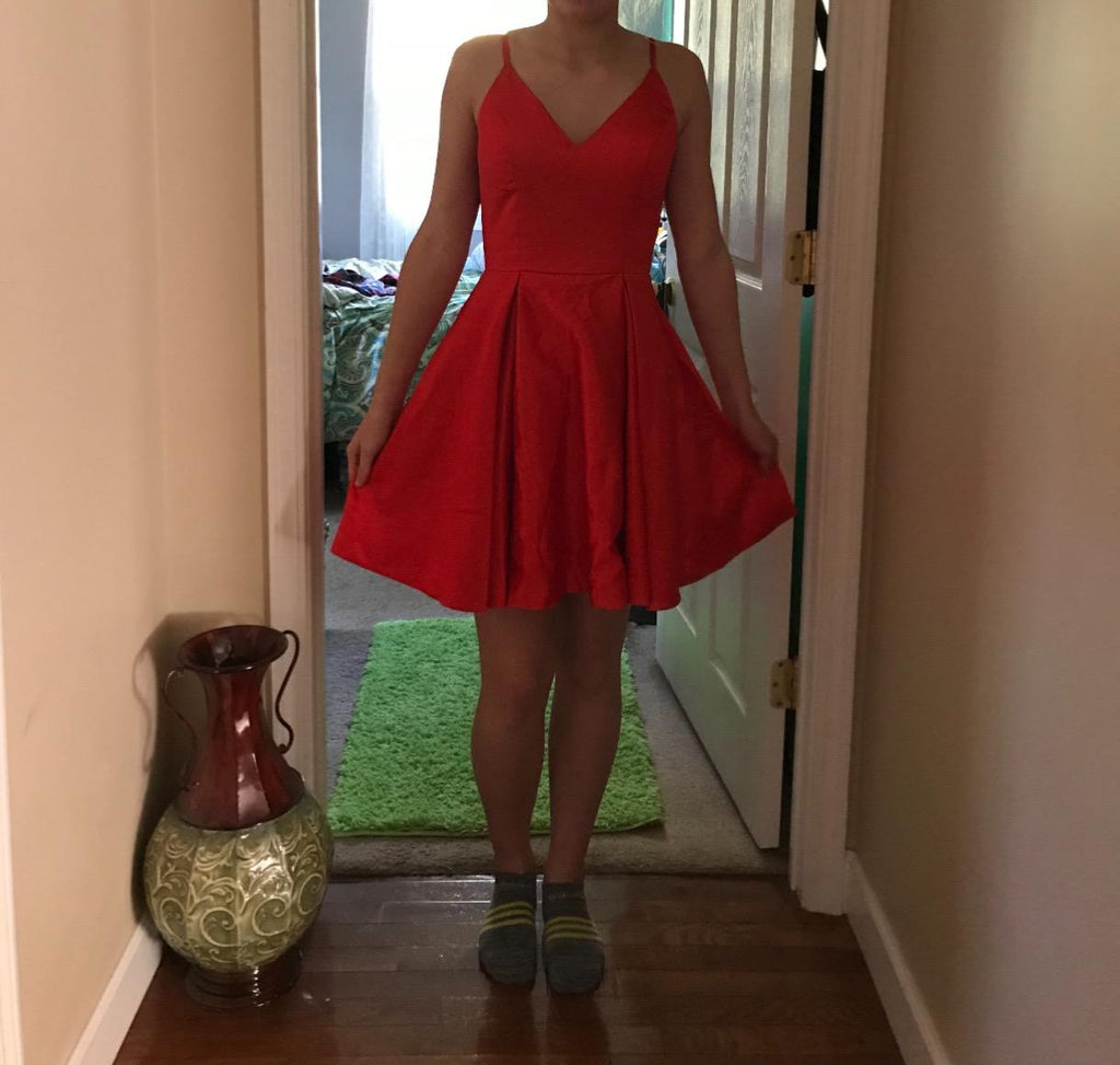 Review for a Short Burgundy Dresses