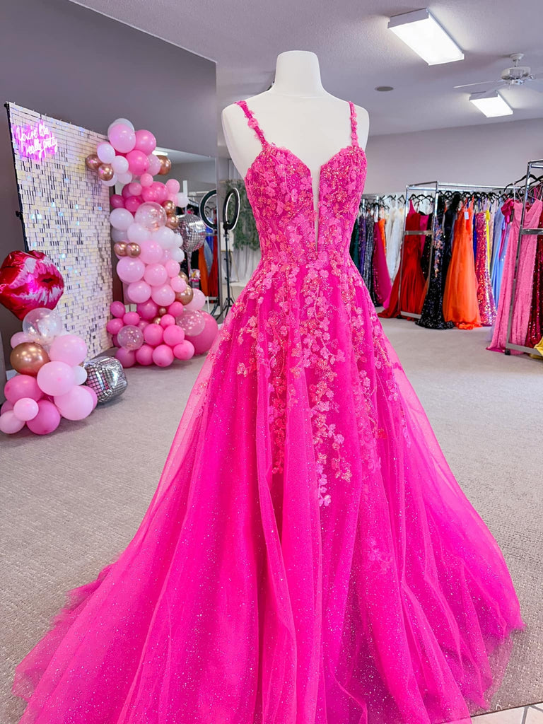 Primerose Dress - Hot Pink 27 Prettiest Pink Prom Dresses 2016 Primerose Dress - Hot Pink 27 Prettiest Pink Prom Dresses 2016