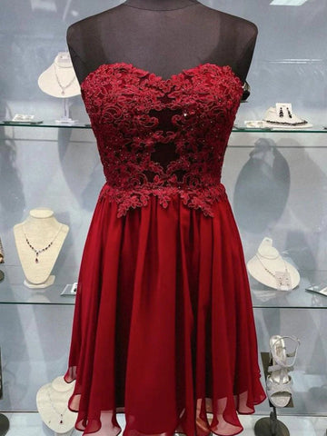 Burgundy/Maroon Prom Dresses Tagged "short prom dress" Shiny Party Burgundy/Maroon Prom Dresses Tagged "short prom dress" Shiny Party