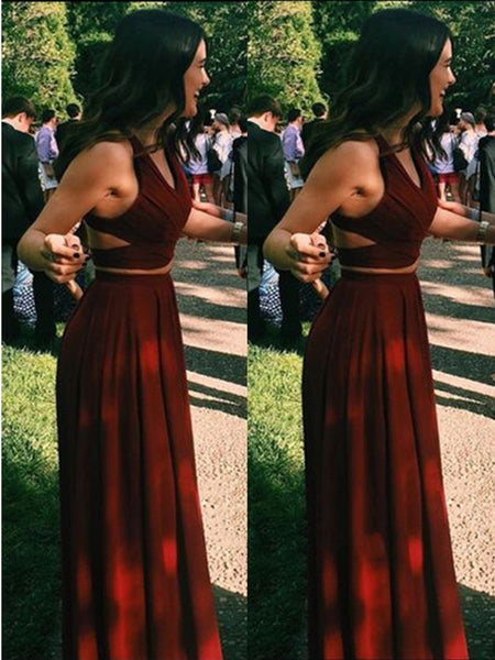 Burgundy/Maroon Prom Dresses