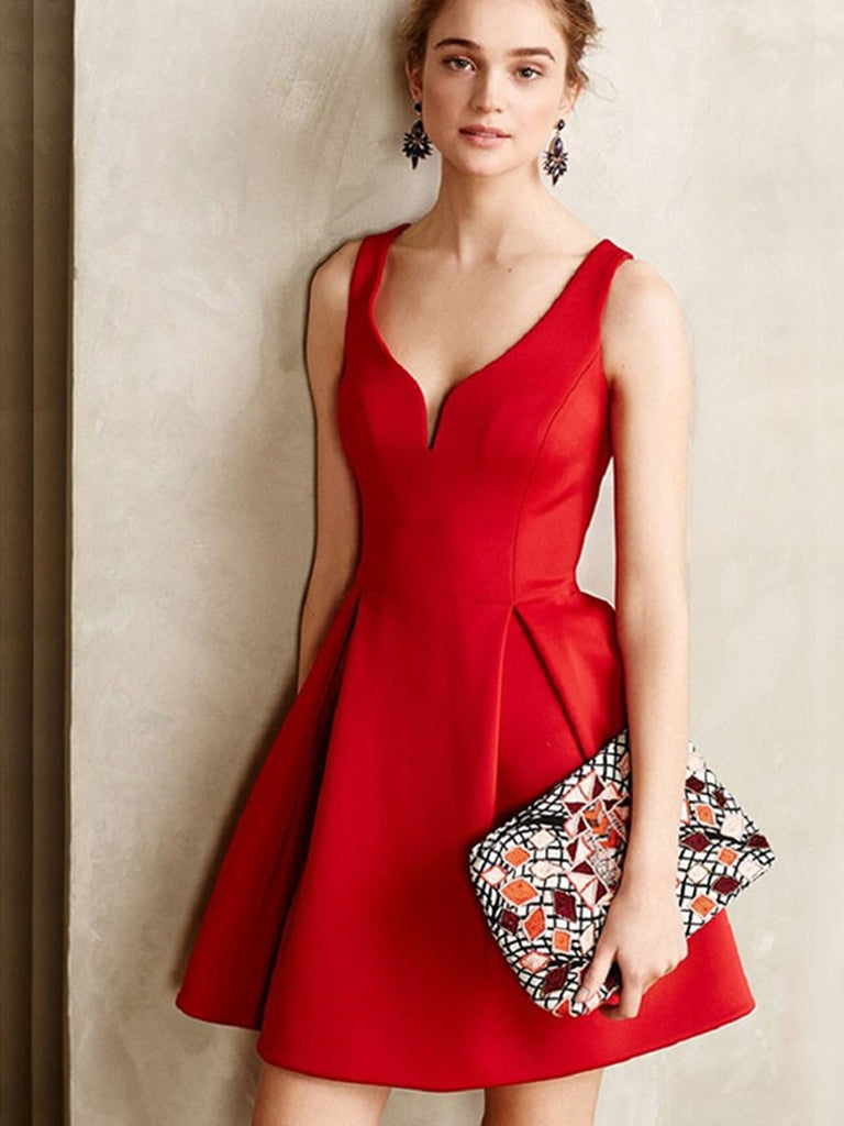 Ribbed Red Dress - Two-Piece Midi Dress - Twist-Front Dress - Lulus