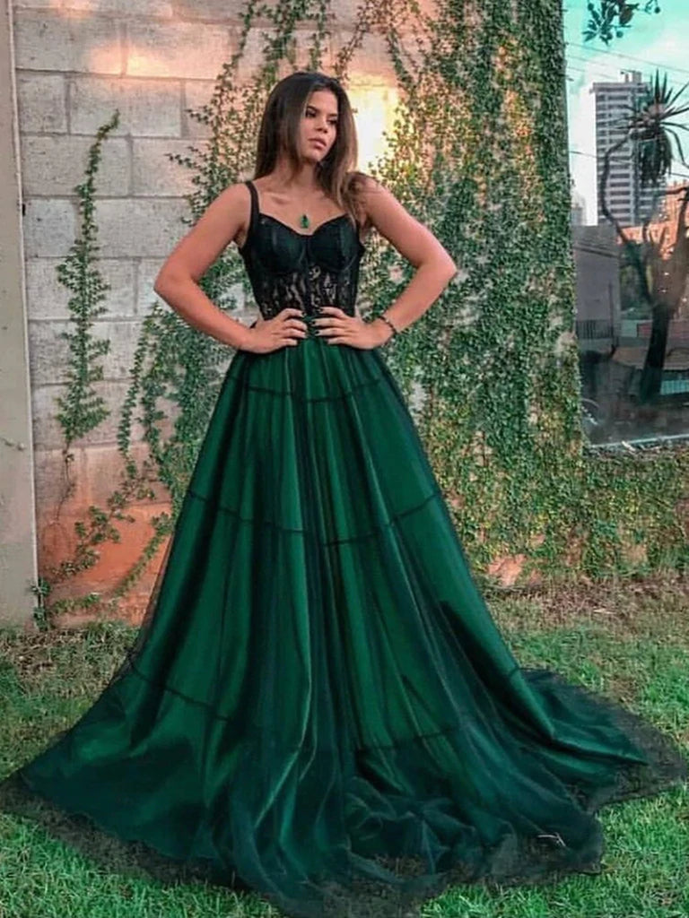Green Mermaid Beaded Satin Prom Party Pageant Dress Evening Formal Shower  Gown | eBay