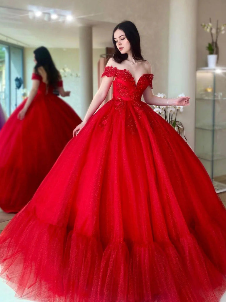 Michael Cinco Couture - Beautiful red ball gown for ISKO MORENO's lovely  daughter Frances 18th birthday in Manila...the exquisite red ball gown is  made of fully embroidered tulle full of Swarovski crystals... @