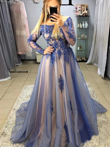 Long Sleeves Prom Dresses Tagged "blue prom dress" Shiny Party Long Sleeves Prom Dresses Tagged "blue prom dress" Shiny Party