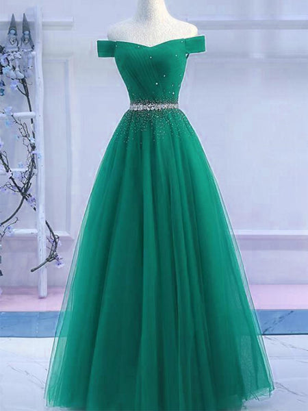 Off Shoulder Sequins Burgundy/Green Long Prom Dresses, Off Shoulder Burgundy Formal Dresses, Green Evening Dresses