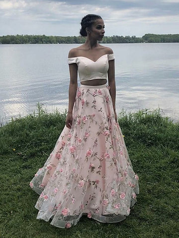 Pink Prom Dresses Tagged "two pieces prom dress" Shiny Party Pink Prom Dresses Tagged "two pieces prom dress" Shiny Party