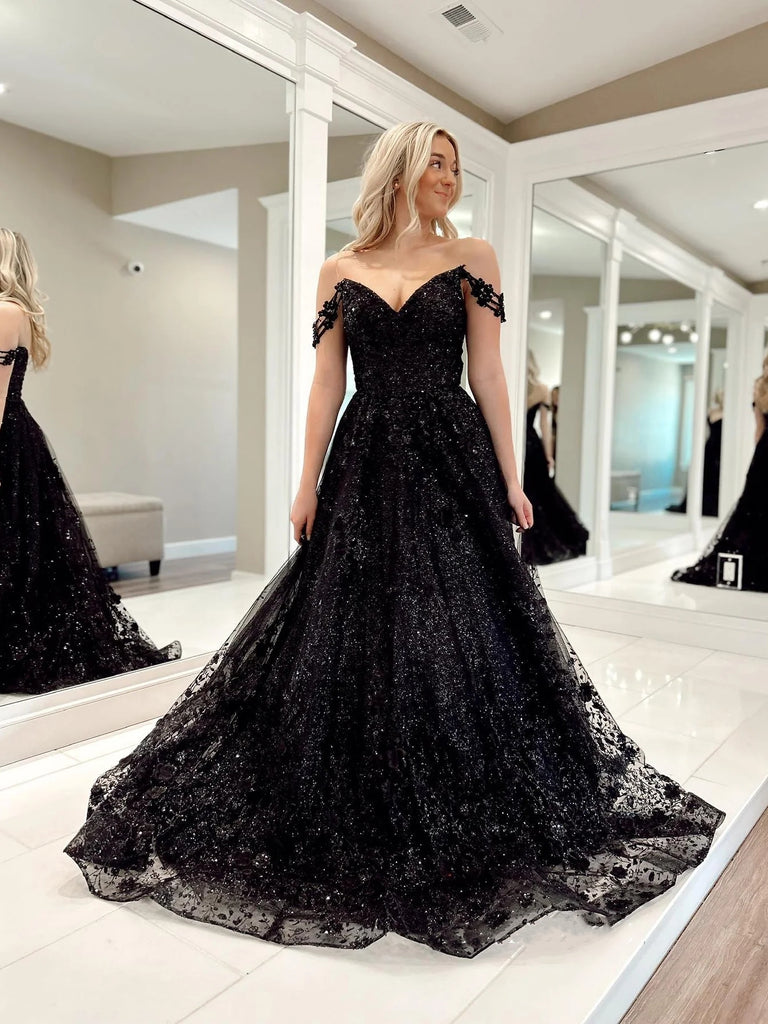 Polka Dot Evening Dress | Graduation Dress Black | Prom Dresses | Evening  Gown - Black Prom - Aliexpress