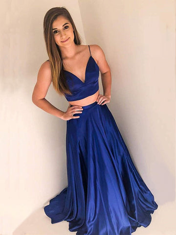 Two Pieces Homecoming Dresses Tagged "royal blue prom dress" Shiny Party Two Pieces Homecoming Dresses Tagged "royal blue prom dress" Shiny Party